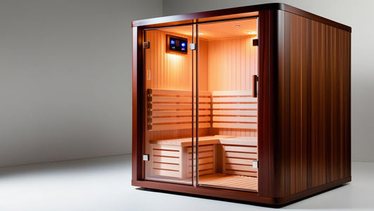Dark Oak 4 Person Indoor Infrared Sauna
