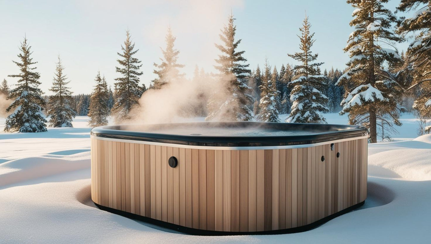 8-Person Nordic Wood Hot Tub